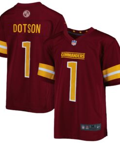 Jahan Dotson Washington Commanders  Youth Game Jersey  Burgundy