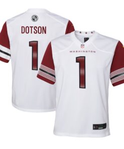 Jahan Dotson Washington Commanders  Youth Game Jersey  White