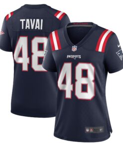 Jahlani Tavai New England Patriots  Women_s Game Player Jersey  Navy