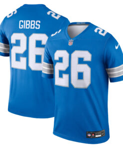 Jahmyr Gibbs Detroit Lions  Legend Jersey  Blue