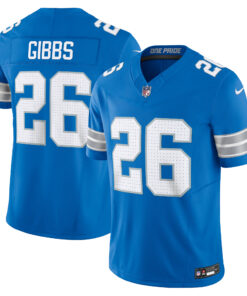 Jahmyr Gibbs Detroit Lions  Vapor F.U.S.E. Limited Jersey  Blue