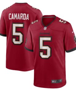 Jake Camarda Tampa Bay Buccaneers  Game Player Jersey  Red