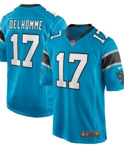 Jake Delhomme Carolina Panthers  Retired Player Jersey  Blue