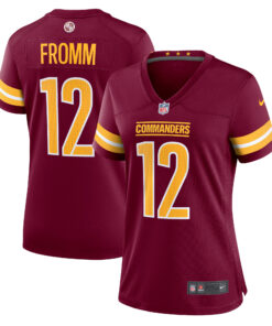 Jake Fromm Washington Commanders  Women_s Home Game Player Jersey  Burgundy