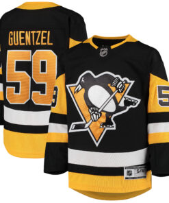 Jake Guentzel Pittsburgh Penguins Youth Home Premier Player Jersey  Black
