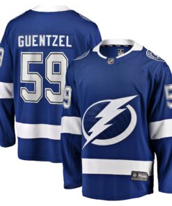 Jake Guentzel Tampa Bay Lightning Fanatics Home Premier Breakaway Player Jersey  Blue