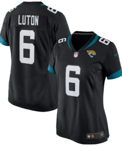 Jake Luton Jacksonville Jaguars  Women_s Game Jersey  Black