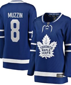 Jake Muzzin Toronto Maple Leafs Fanatics Women_s Home Breakaway Player Jersey  Blue