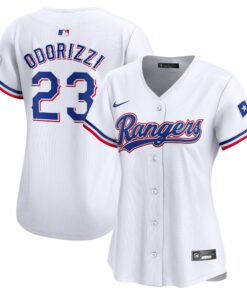 Jake Odorizzi Texas RangersWomen_s  Home Limited Player Jersey  White