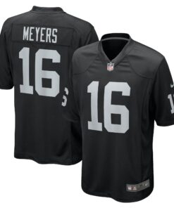 Jakobi Meyers Las Vegas Raiders  Game Player Jersey  Black