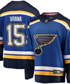 Jakub Vrana St. Louis Blues Fanatics Home Breakaway Jersey  Blue