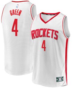 Jalen Green Houston Rockets Fanatics Fast Break Replica Player Jersey - Association Edition - White