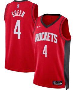 Jalen Green Houston Rockets Unisex Swingman Jersey - Icon Edition - Red
