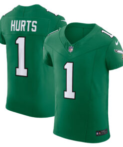 Jalen Hurts Philadelphia Eagles  2nd Alternate Vapor F.U.S.E. Elite Jersey  Kelly Green