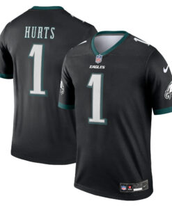 Jalen Hurts Philadelphia Eagles  Legend Jersey  Black