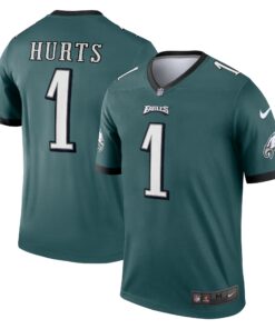 Jalen Hurts Philadelphia Eagles  Legend Jersey  Midnight Green