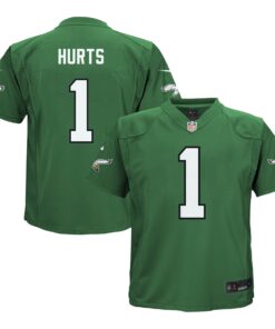 Jalen Hurts Philadelphia Eagles  Toddler Game Jersey  Kelly Green