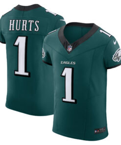 Jalen Hurts Philadelphia Eagles  Vapor F.U.S.E. Elite Jersey  Midnight Green