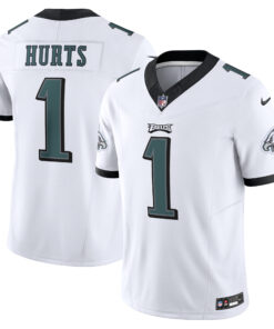 Jalen Hurts Philadelphia Eagles  Vapor F.U.S.E. Limited Jersey  White 1