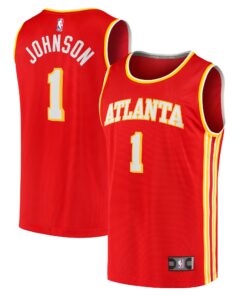 Jalen Johnson Atlanta Hawks Fanatics Youth Fast Break Replica Jersey - Icon Edition - Red