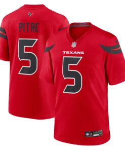 Jalen Pitre Houston Texans  Alternate Game Jersey  Red
