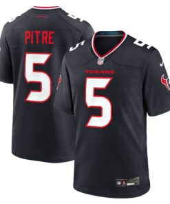 Jalen Pitre Houston Texans  Game Jersey  Navy