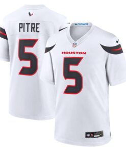 Jalen Pitre Houston Texans  Game Jersey  White