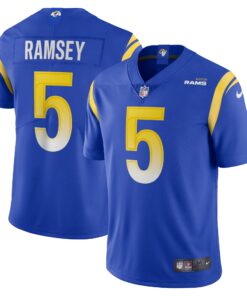 Jalen Ramsey Los Angeles Rams  Team Vapor Limited Jersey  Royal 1