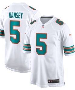 Jalen Ramsey Miami Dolphins  Alternate Game Jersey  White