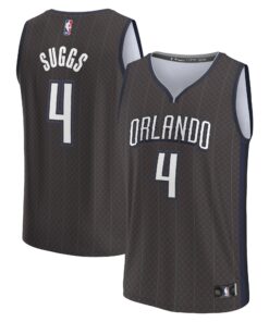 Jalen Suggs Orlando Magic Fanatics Fastbreak Jersey - City Edition - Black