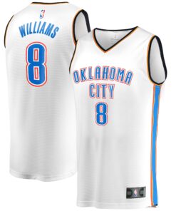 Jalen Williams Oklahoma City Thunder Fanatics Fast Break Player Jersey - Association Edition - White