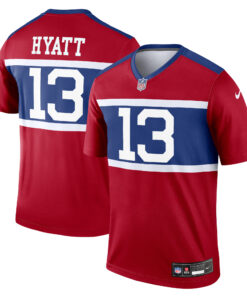 Jalin Hyatt New York Giants  Alternate Legend Player Jersey  Century Red