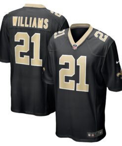 Jamaal Williams New Orleans Saints  Game Player Jersey  Black