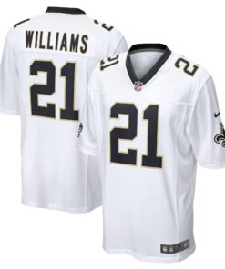 Jamaal Williams New Orleans Saints  Team Game Jersey   White