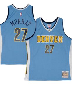 Jamal Murray Denver Nuggets Mitchell &amp Ness 201617 Throwback Swingman Jersey - Powder Blue