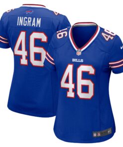 Ja_Marcus Ingram Buffalo Bills  Women_s Player Game Jersey  Royal 1