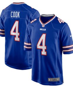 James Cook Buffalo Bills  Game Player Jersey  Royal