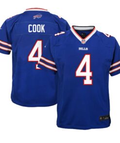 James Cook Buffalo Bills  Youth Game Jersey  Royal