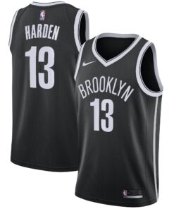 James Harden Brooklyn Nets 202021 Swingman Jersey Black - Icon Edition