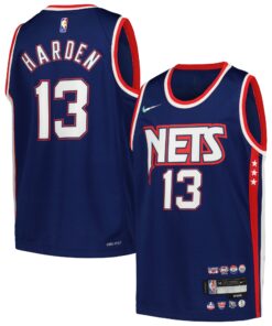 James Harden Brooklyn Nets Youth Swingman Jersey - City Edition - Navy