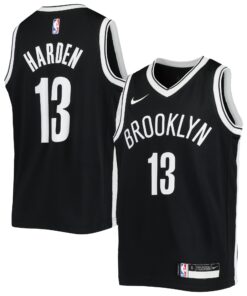 James Harden Brooklyn Nets Youth Swingman Jersey - Icon Edition - Black