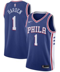 James Harden Philadelphia 76ers Swingman Jersey - Icon Edition - Royal