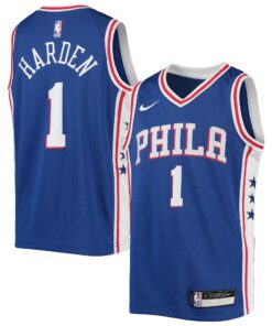 James Harden Philadelphia 76ers Youth Swingman Jersey - Icon Edition - Royal