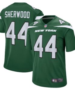 Jamien Sherwood New York Jets  Game Jersey  Gotham Green