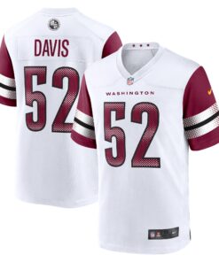 Jamin Davis Washington Commanders  Game Jersey  White
