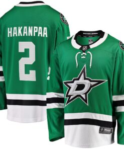 Jani Hakanpaa Dallas Stars Fanatics Home Breakaway Player Jersey  Kelly Green