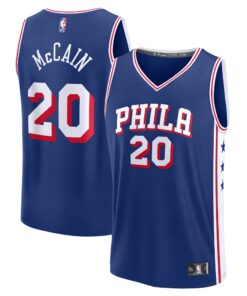 Jared McCain Philadelphia 76ers Fanatics 2024 NBA Draft Fast Break Player Jersey - Icon Edition - Royal