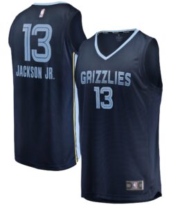 Jaren Jackson Jr. Memphis Grizzlies Fanatics Youth 202122 Fast Break Replica Jersey - Icon Edition - Navy