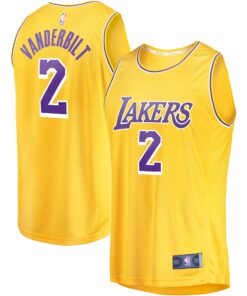 Jarred Vanderbilt Los Angeles Lakers Fanatics Youth Fast Break Player Jersey - Icon Edition - Gold