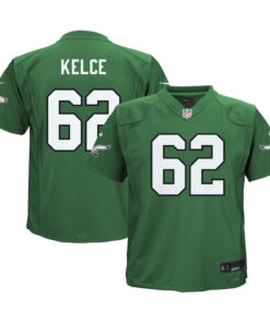 Jason Kelce Philadelphia Eagles  Toddler Alternate Game Jersey  Kelly Green